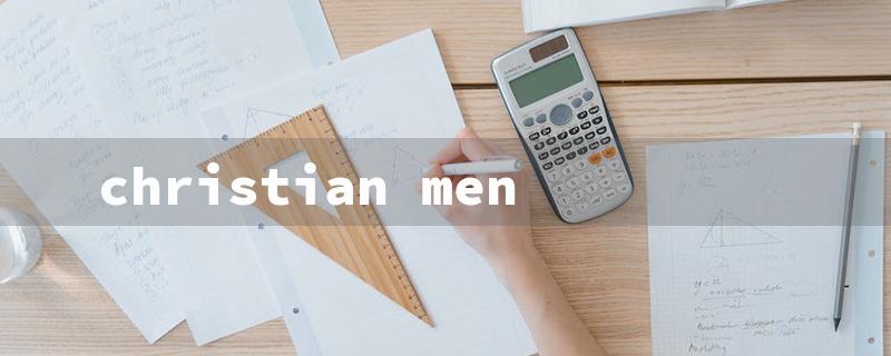 christian men