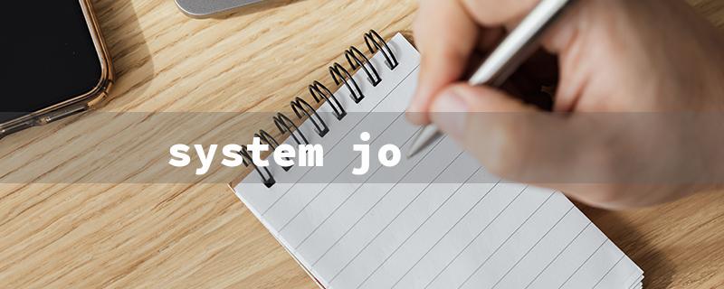 system jo