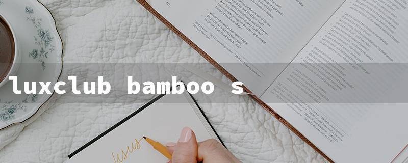 luxclub bamboo sheets