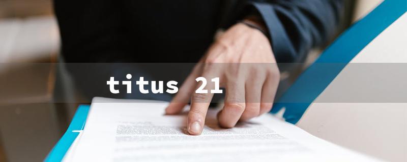 titus 21